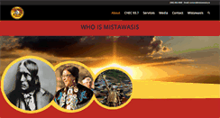 Desktop Screenshot of mistawasis.ca